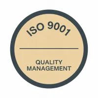 ISO 9001 badge